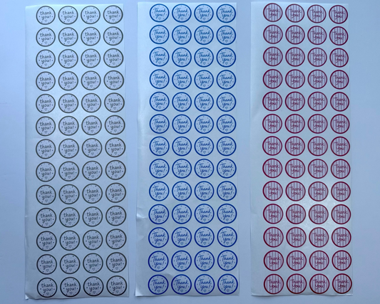 Thank You Stickers