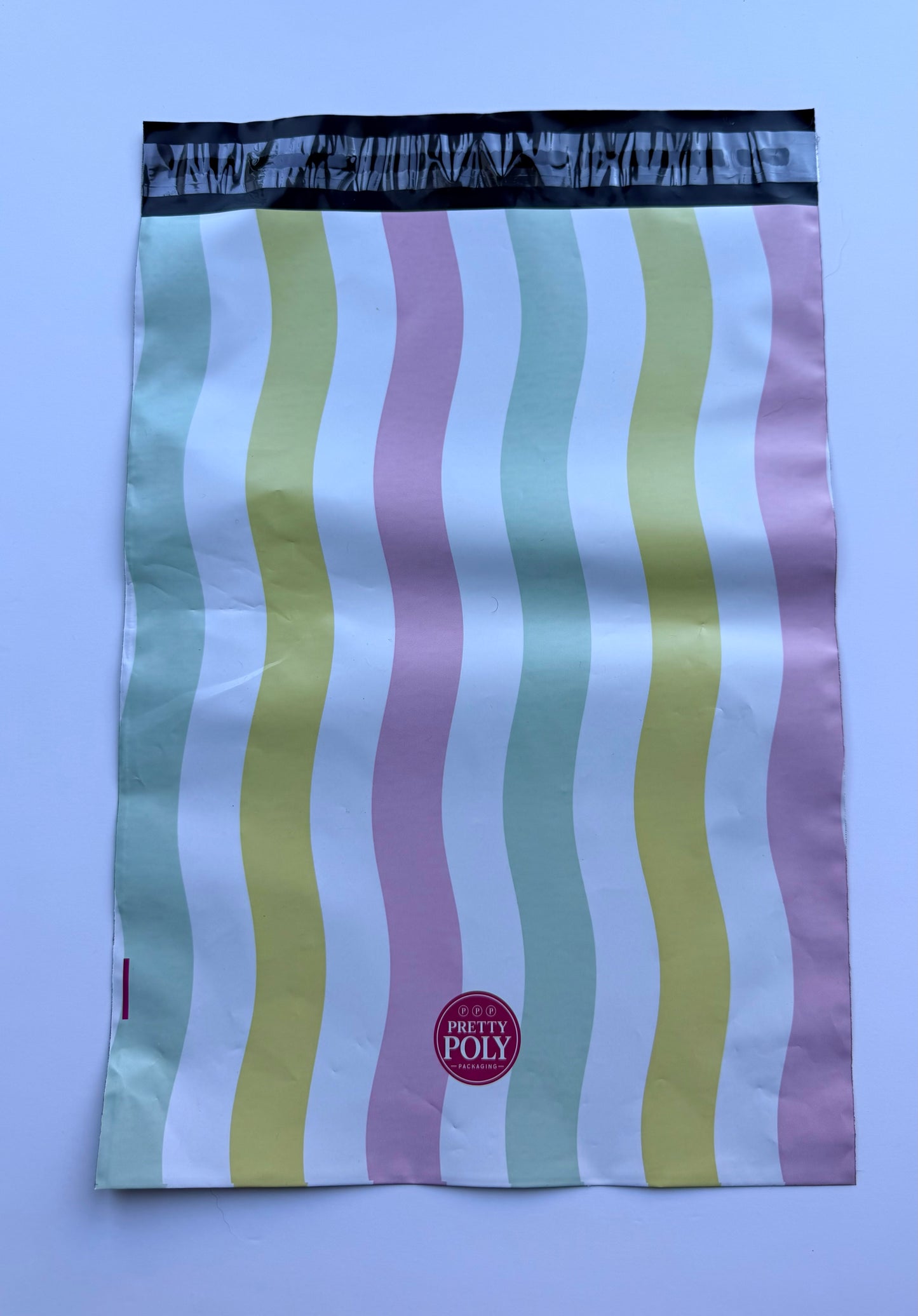 Wavy Rainbows Poly Mailer Bags