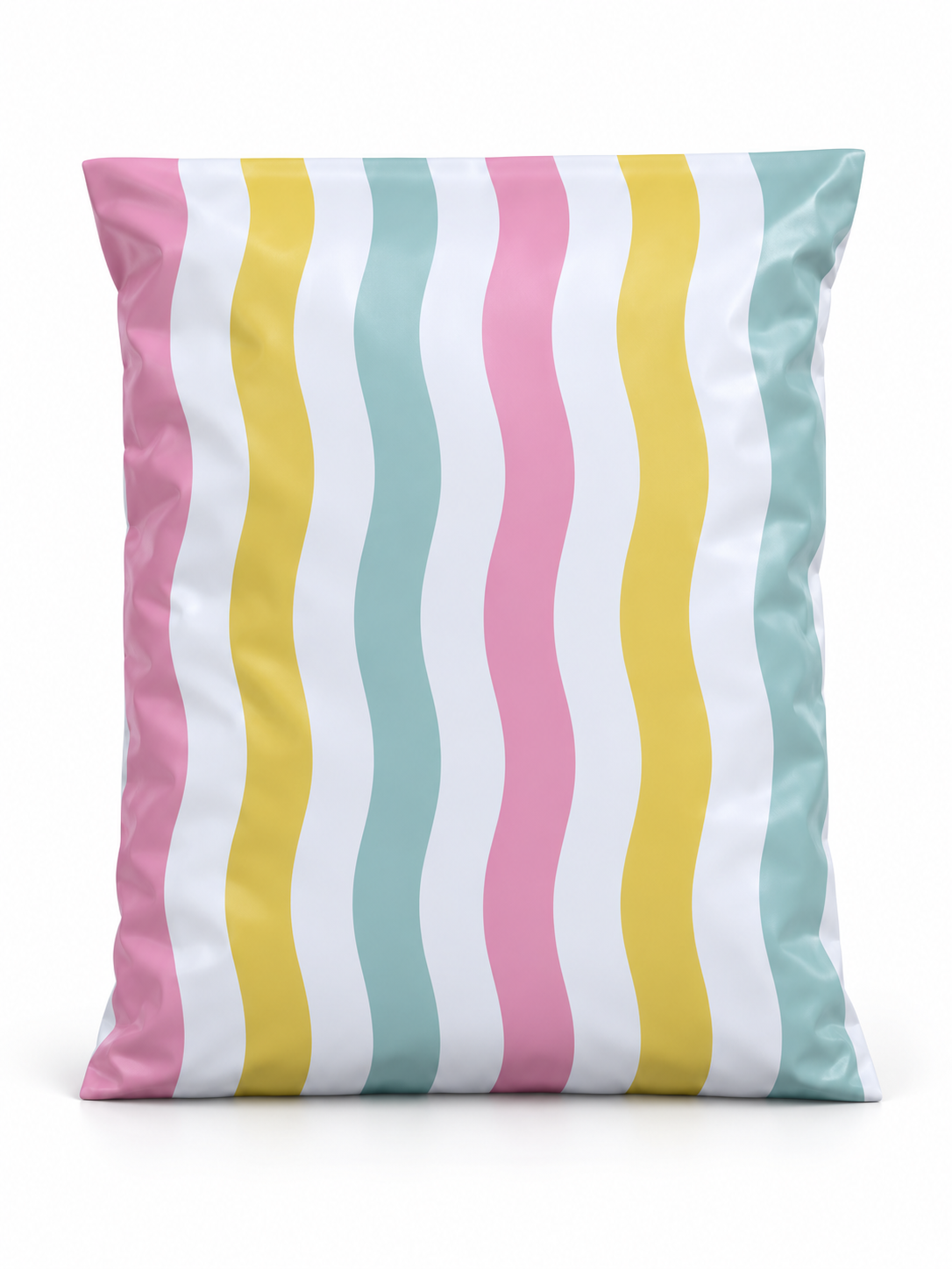 Wavy Rainbows Poly Mailer Bags