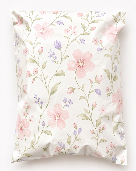 Summer Blooms Poly Mailer Bags