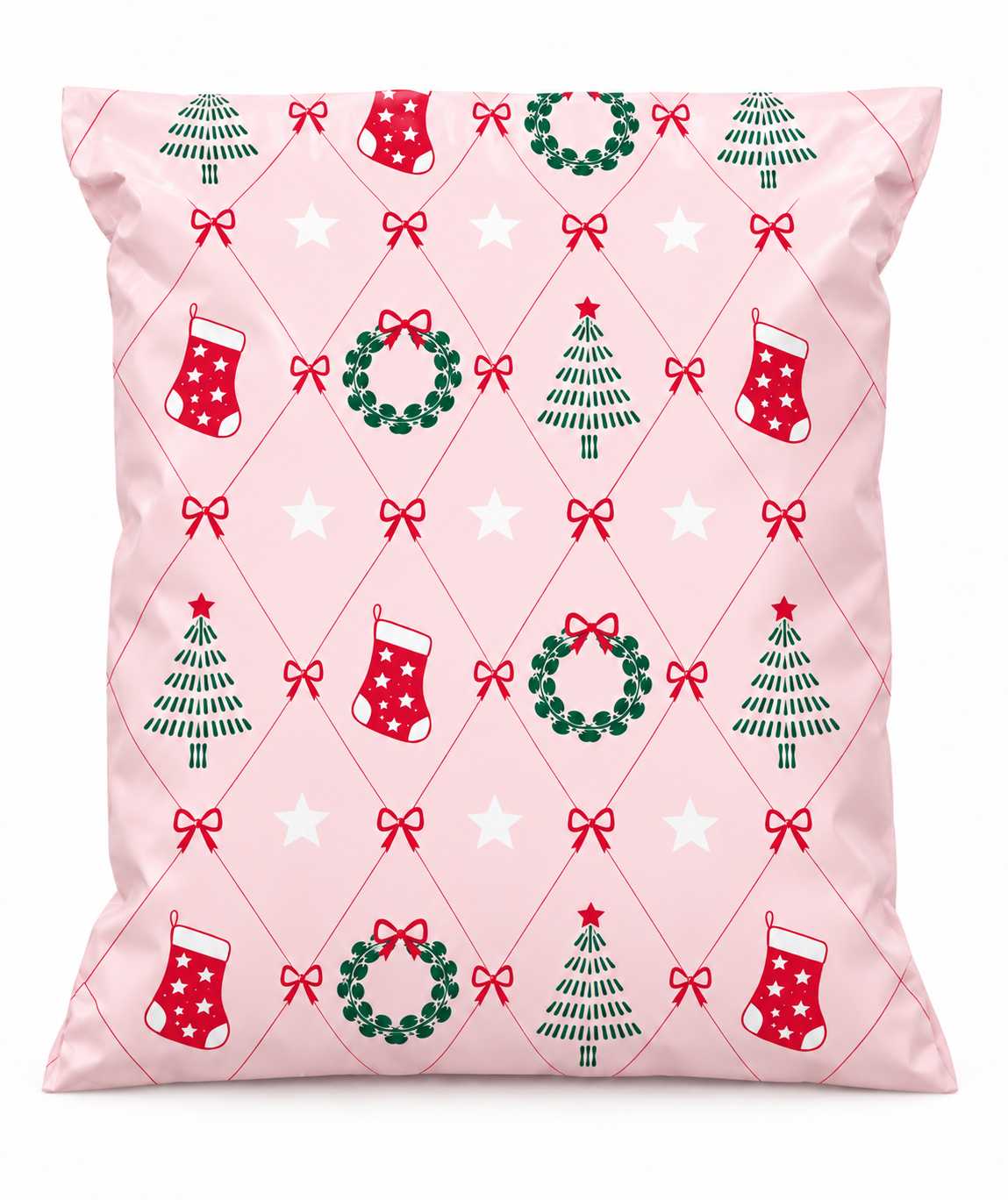 Coquette Christmas Poly Mailer Bags