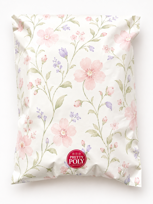 Summer Blooms Poly Mailer Bags