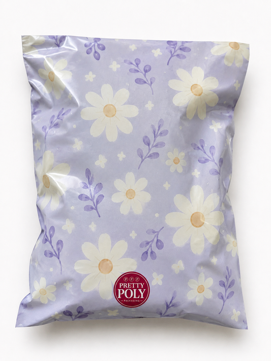 Daisy Dance Poly Mailer Bags