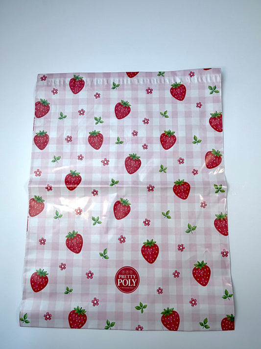 Strawberry Fields Poly Mailer Bags