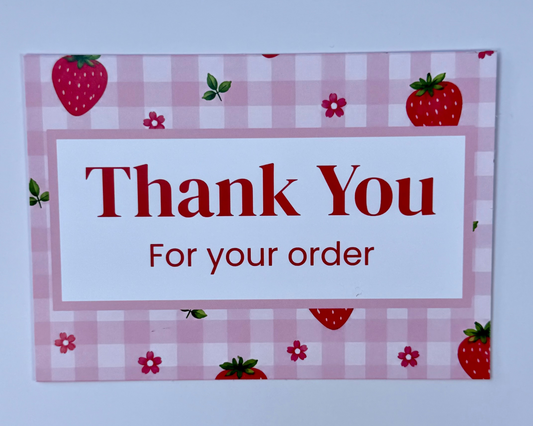 Thank You cards