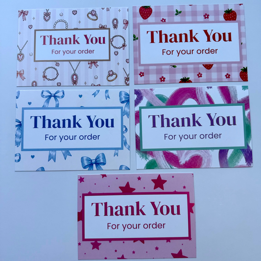 Thank You cards