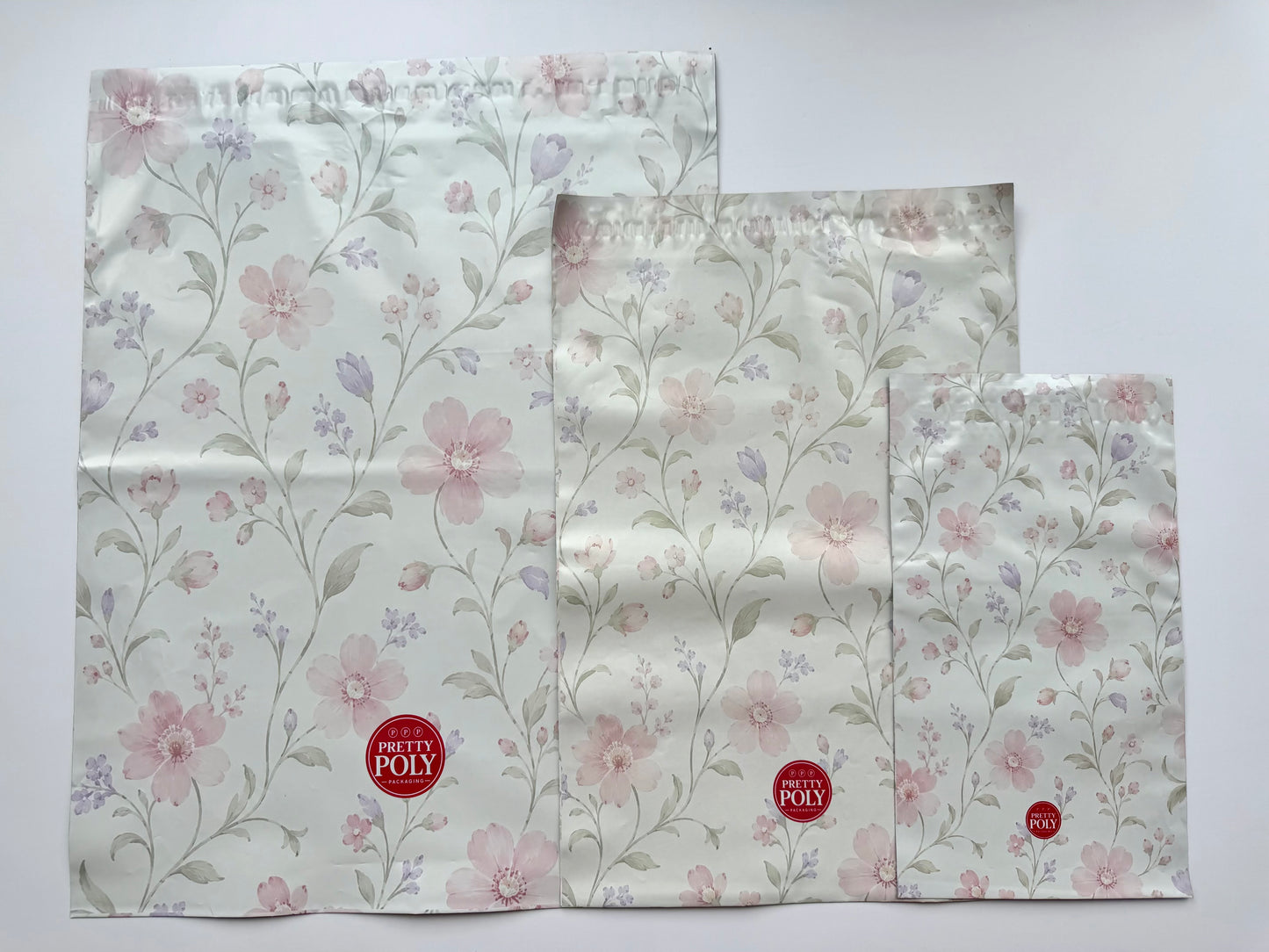 Summer Blooms Poly Mailer Bags