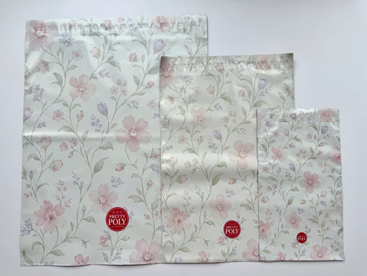 Summer Blooms Poly Mailer Bags