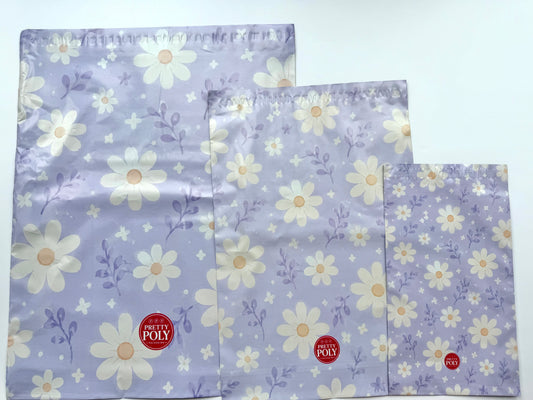Daisy Dance Poly Mailer Bags