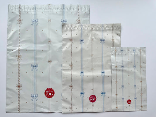 Coastal Stripes Poly Mailer Bags